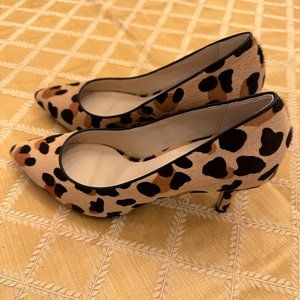 Cole Haan Real Leopard Fur Pump